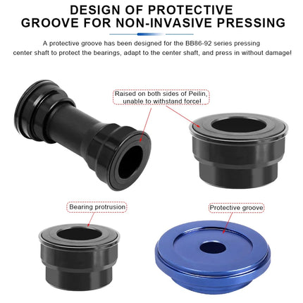 RIDERACE Bottom Bracket Tool  MTB/Road Bike Headset Press, Cycling Repair Tool.