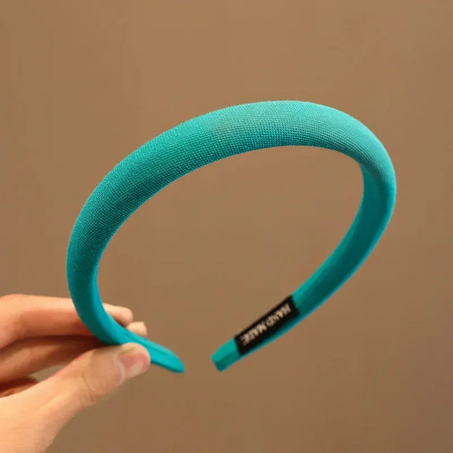 Colorful Matte Face-Washing Headband for Kids