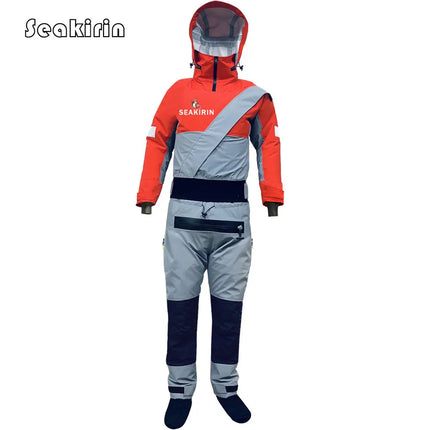 Mens Overall Dry Suits Kayaking Breathable Swimming Paddling Canoeing, Fishing,Rafting Drysuit Vs Wetsuit In Cold Water For Sale