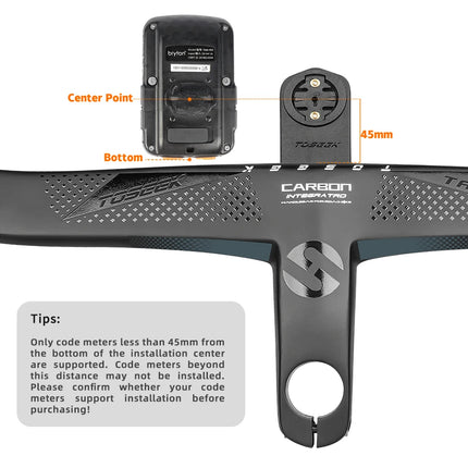 TOSEEK T800 Carbon Integrated Road Handlebar