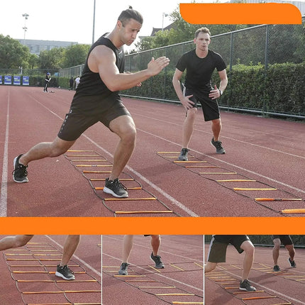 Dual-Purpose Soccer Agility & Jump Ladder