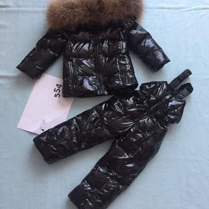 Children 's Wear Down Jacket Д е т с seem и й seem о м б и н е з о н н а п х Children Ski Suit