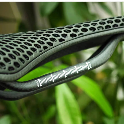 GOLDIX 3D Printed Carbon Bicycle Saddle  Ultralight for MTB & Road Racing