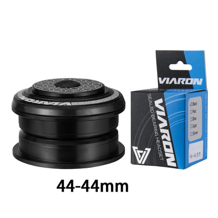 MTB Road Bike Internal Thread-less Headset SEMI-INTEGRATED CNC Headset 1 1/8"-1 1/2" Sealed Bearing Straight Tapered Fork Headset