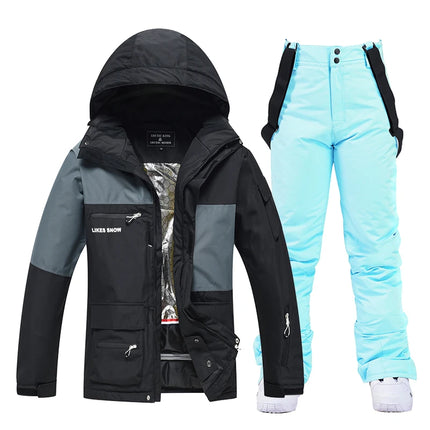 '-30, Women s Ski Clothes, Snowboarding Suit Sets, Snow Ski Jackets, Skiing Jackets and Pants, Snow Ski Suit for Men and Women