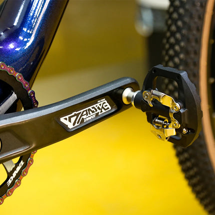 TANKE Mountain Bike Pedals SPD Dual Clipless & Flat Aluminum Pedals with 3 Sealed Bearings