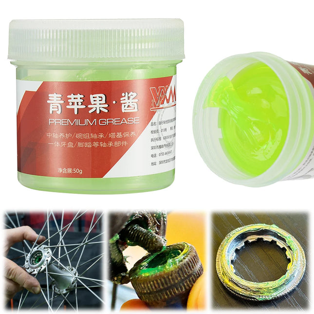 Premium Bike Grease 50g  Bearing & Pedal Lubricant for MTB & Road Bikes
