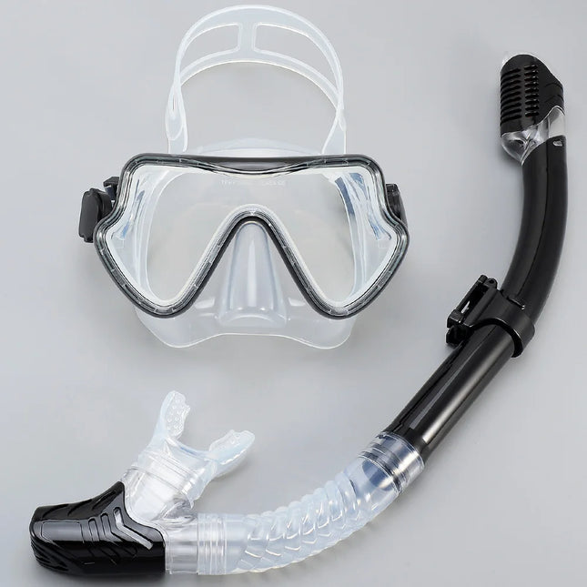 Professional Anti-Fog Scuba Diving Mask & Snorkel Set for Adults