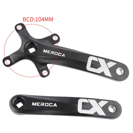 MEROCA CX Square Hole Bicycle Crankset
