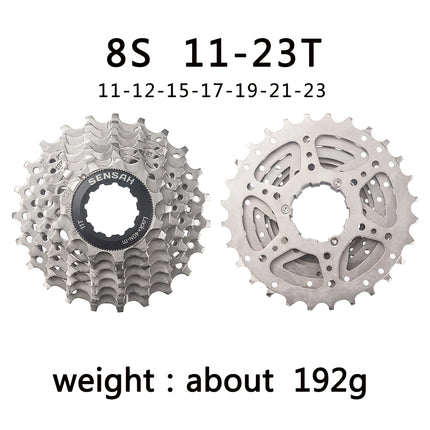 SENSAH Road Bike Cassette for 8/9/10/11 Speed, Compatible with HG Hub
