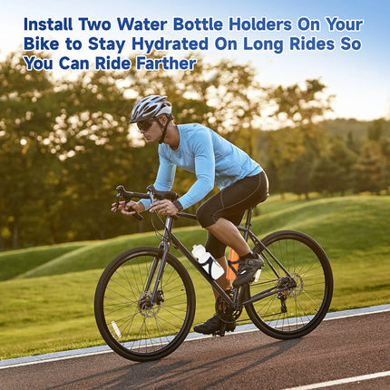 HUALONG Carbon Fiber Bike Water Bottle Cage