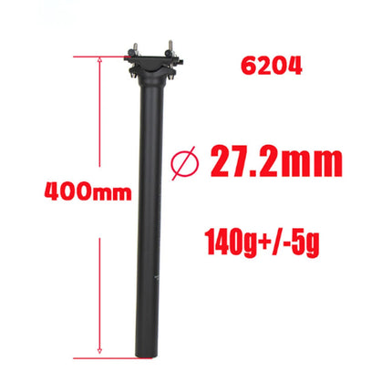 T800 Carbon Fiber Bicycle Seat Post - 27.2/31.6mm, 300/350/400mm, 125g with Titanium Screws
