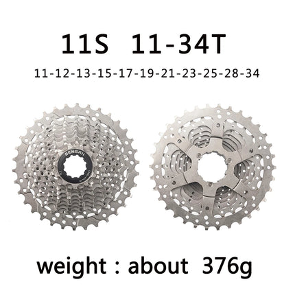 SENSAH Road Bike Cassette for 8/9/10/11 Speed, Compatible with HG Hub