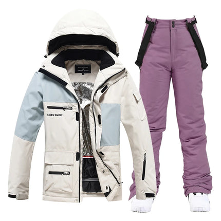 '-30, Women s Ski Clothes, Snowboarding Suit Sets, Snow Ski Jackets, Skiing Jackets and Pants, Snow Ski Suit for Men and Women