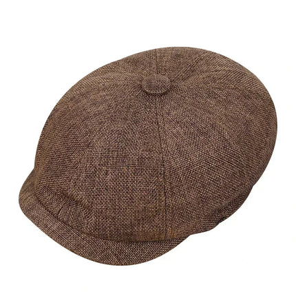 Vintage Cabbie Cap  Golf & Driving Sun Hat