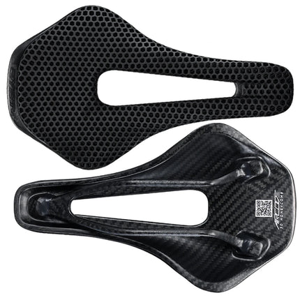 RYET 3D Printed Ultralight Carbon Saddle  Hollow, Comfortable Cushion for MTB & Road Racing