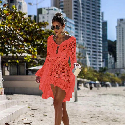 Sexy Cover Up Bikini Women Swimsuit Cover-up