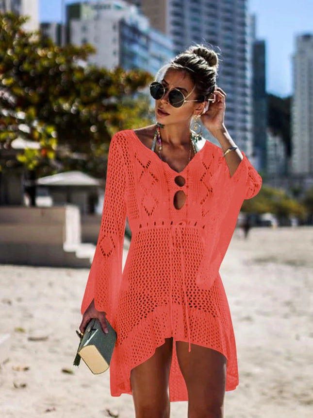Sexy Cover Up Bikini Women Swimsuit Cover-up