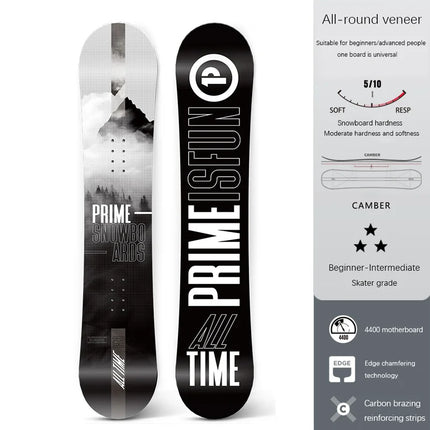 2024 Customized New Men's And Women's Snowboard Equipment Carbon Fiber Snowboard Snowboard All-round Board