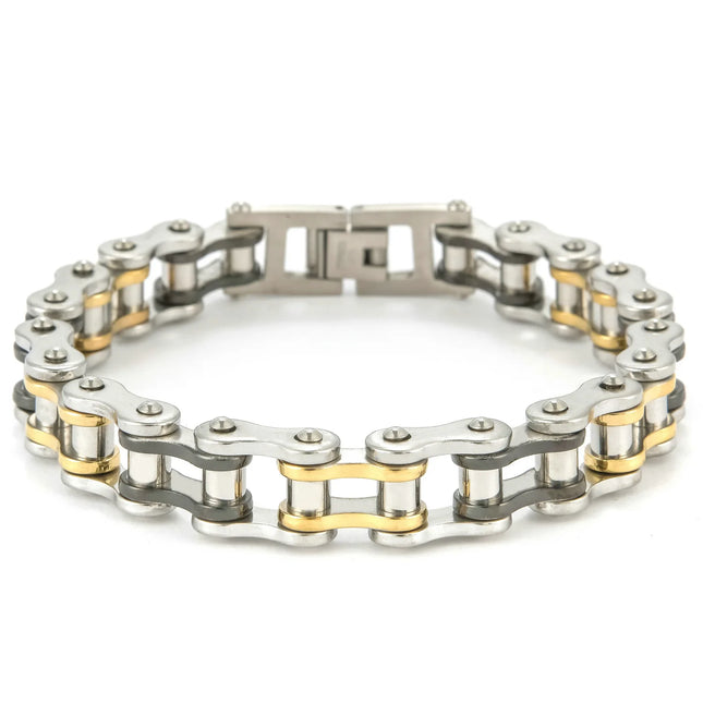 Punk Rock Biker 316L Stainless Steel Men's Bracelet