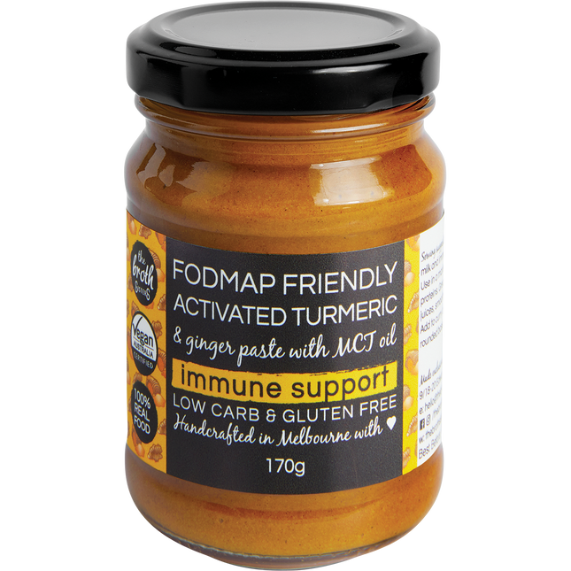 The Broth Sisters Activated Turmeric & Ginger Paste 170g