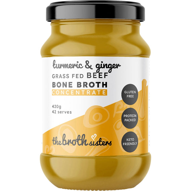 THE BROTH SISTERS Bhb Beta Hydroxybutyrate, 90caps 420g | Soup & Broth