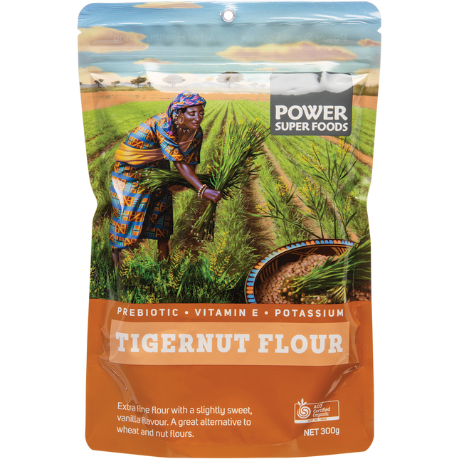 Power Super Foods Certified Organic Tigernut Flour 300g