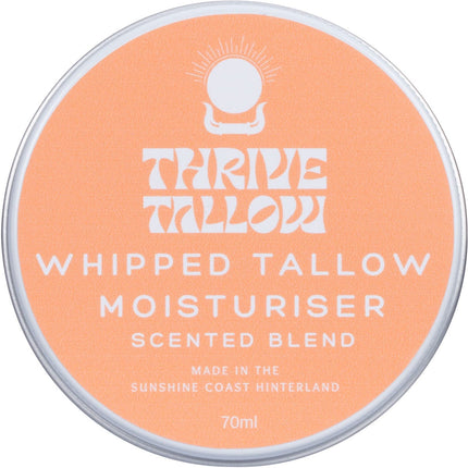 THRIVE TALLOW Whipped Tallow Moisturiser Scented 70ml | Face Moisturiser