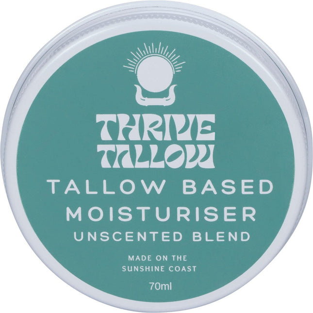 THRIVE TALLOW Tallow Based Moisturiser Unscented 70ml | Protein Powder