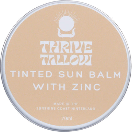 THRIVE TALLOW Tinted Sun Balm with Zinc 70ml | Snack
