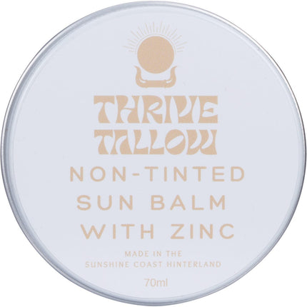 THRIVE TALLOW Non Tinted Sun Balm with Zinc 70ml | Body Lotion