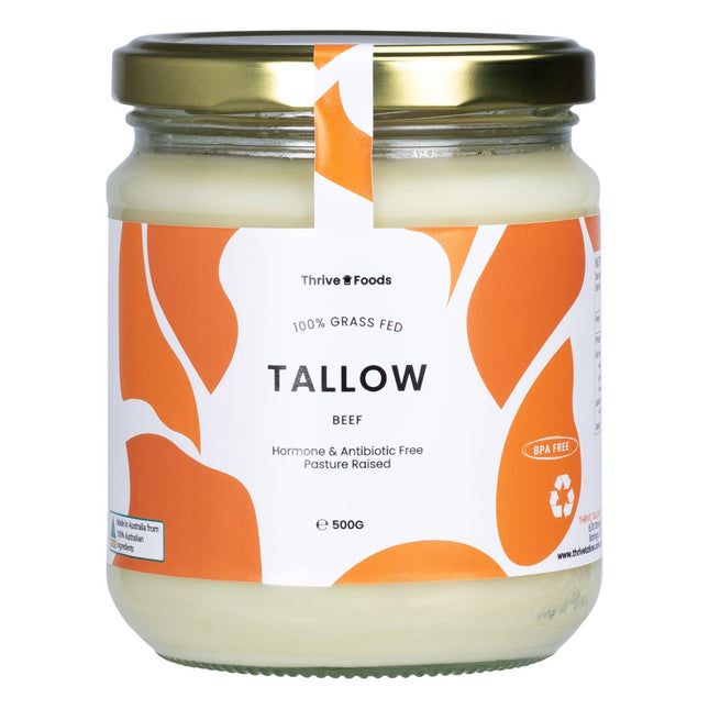 100% grass fed tallow, 500ml