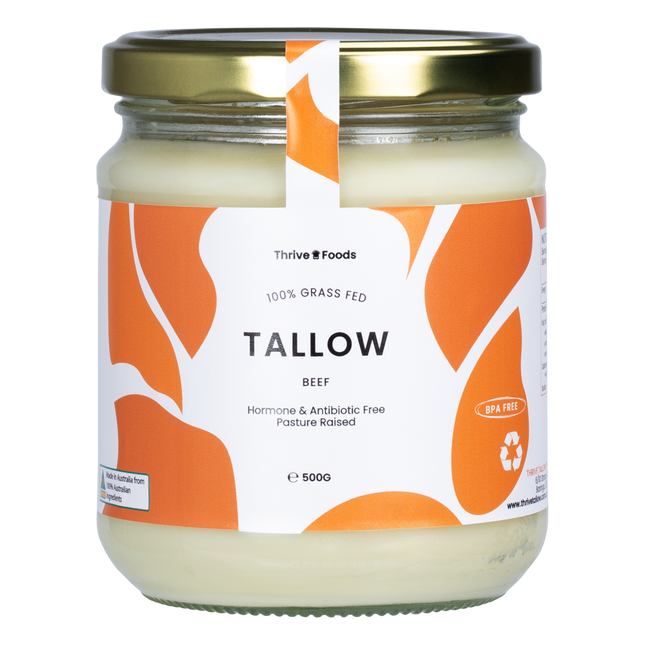 Thrive Tallow Grass Fed Tallow 500ml