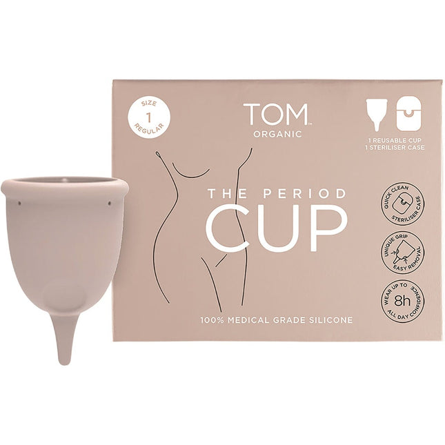 TOM ORGANIC The Period Cup Size 1 Regular x6 | Personal Care