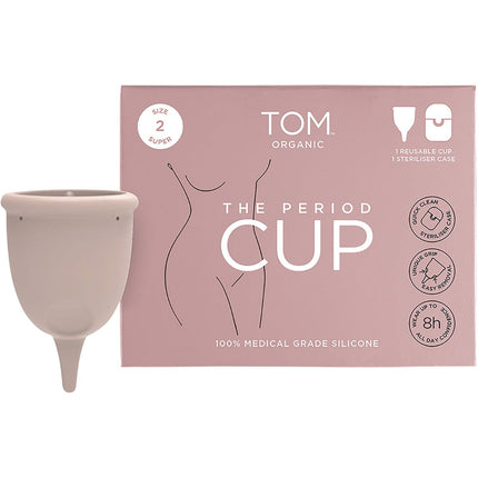 TOM ORGANIC The Period Cup Size 2 Super x6 | Personal Care
