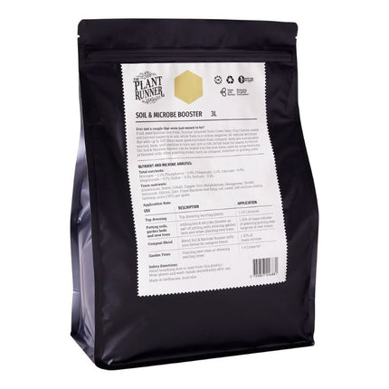 THE PLANT RUNNER SOIL & MICROBE BOOSTER REFILL 3L