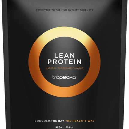 TROPEAKA LEAN PROTEIN CHOCOLATE POWDER G/F 500G POUCH