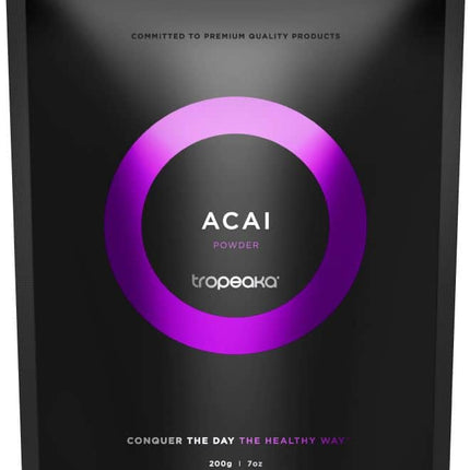 TROPEAKA ORGANIC ACAI POWDER G/F 200G POUCH