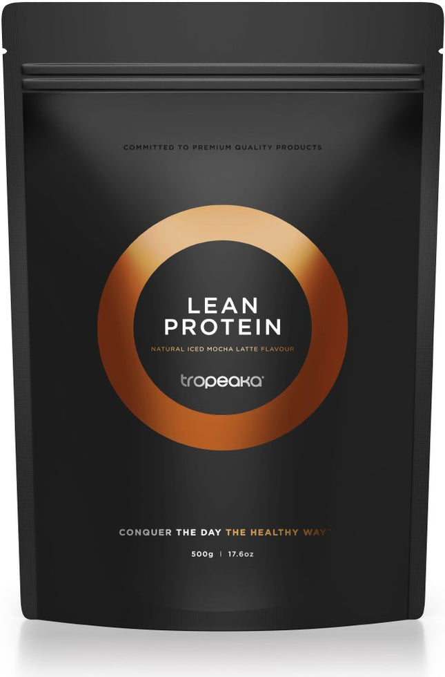 TROPEAKA LEAN PROTEIN ICED MOCHA LATTE 500G