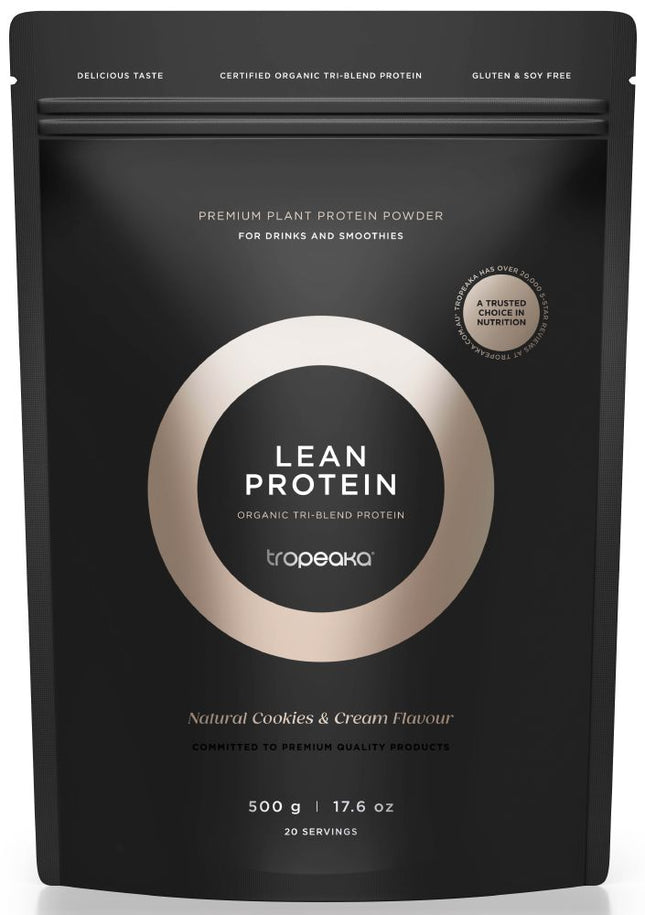TROPEAKA LEAN PROTEIN COOKIES & CREAM 500G