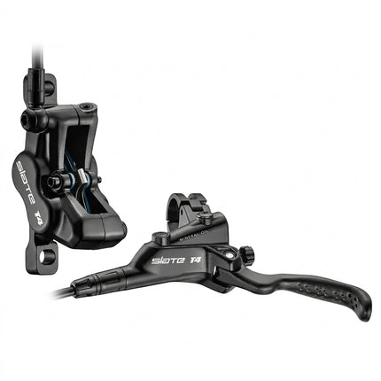 TRP SLATE T4 Hydro Disc Brake Set. 5MM HOSE REVISED GWIN LEVER AND RESIN PADS! Rear Only. Post Mount