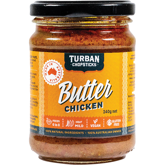 Turban Chopsticks Butter Chicken Curry Paste 240g