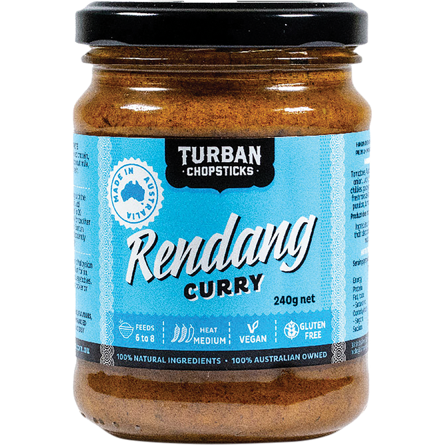 Turban Chopsticks Rendang Curry Paste 240g