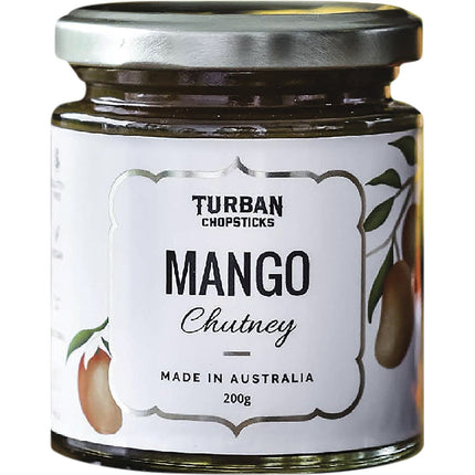 TURBAN CHOPSTICKS Chutney Mango 200g | Sauce & Condiment