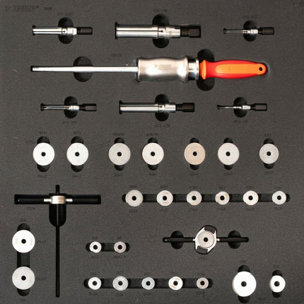 TRAY "Bearing service" tool tray 628676 Unior Professional Workshop tools (30+ Tools inc.)