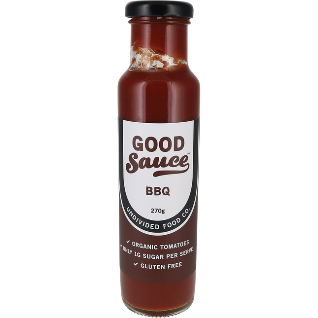 Undivided Food Co Good Sauce BBQ 12 x 270g