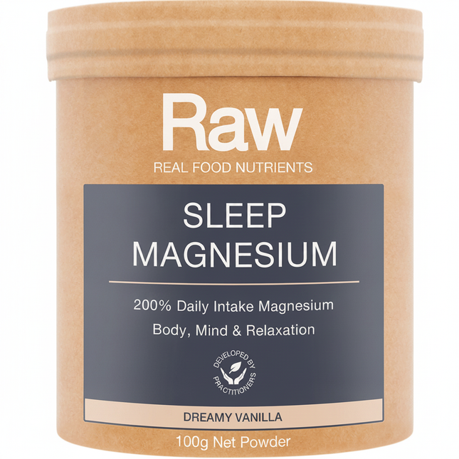 Amazonia Raw Sleep Magnesium Dreamy Vanilla 100g