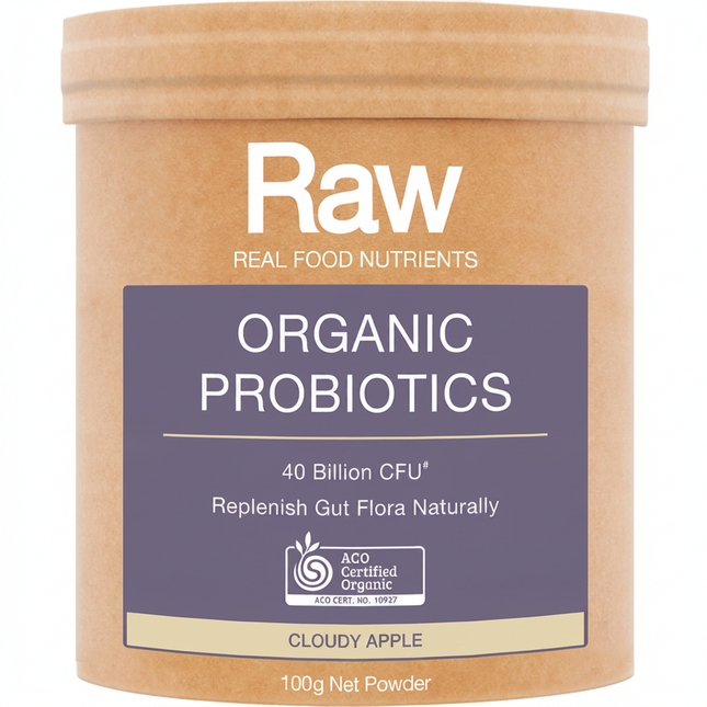 Amazonia Raw Organic Probiotics Cloudy Apple 100g