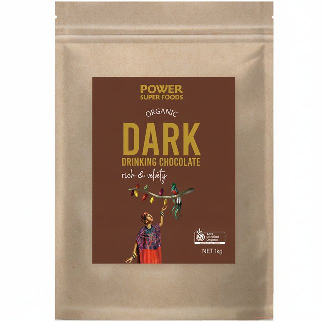 Power Super Foods Dark Drinking Chocolate 1kg