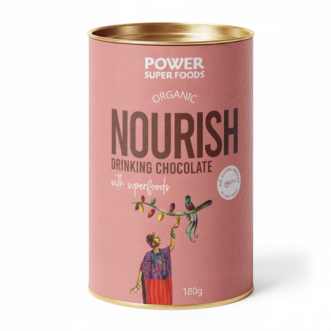 Power Super Foods Nourish Drinking Chocolate With Superfoods 180g